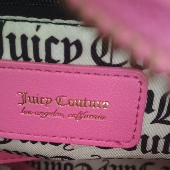 Juicy Couture Pink Heart Satchel - Picture 7 of 8
